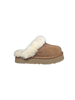 FINAL SALE 🚨 ‼️ UGG Chestnut Suede Sheepskin Slide